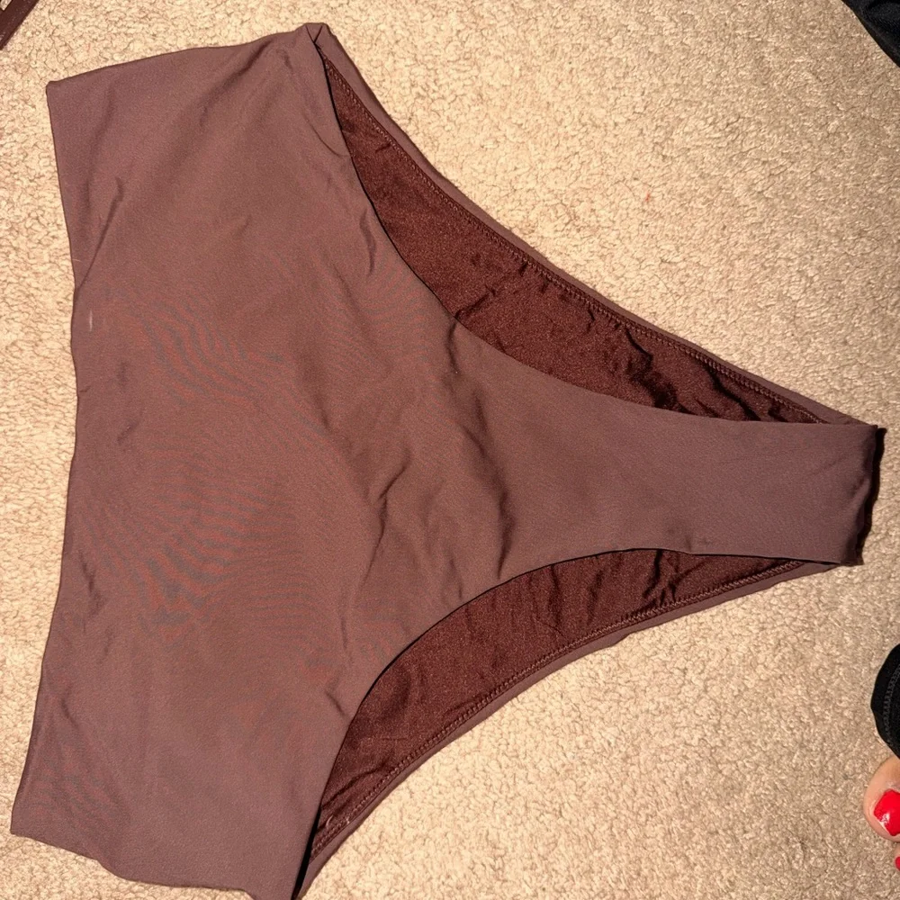 Zara Chocolate Bikini Set (Top size Large, Bottom size medium) - Picture 5 of 11